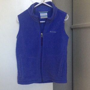 Columbia 4T vest purple